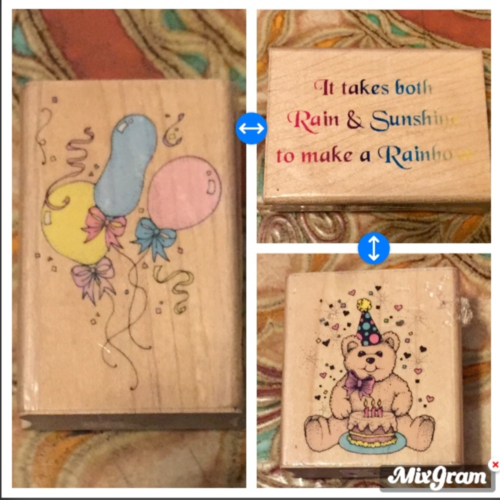 💕School Bundle of 3 Stamps Hero Arts & Inkadoo